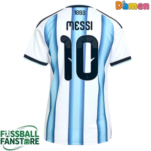 Argentinien Lionel Messi #10 Replik Heimtrikot Damen WM 2026 Kurzarm